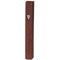 Mezuzah Case - Plastic - Rubber Cork - 15 cm - Brown Wood