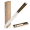 Fine Edge Blade Eight Inch Bread Knife with Pakkawood Handle