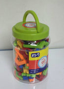 Magnetic Alef Bet Letters in Reusable tub 90+ pieces
