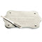 Challah Tray 30X44 cm with Faux Leather & Knife - Glass Top