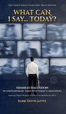 What Can I Say Today?