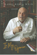 In My Opinion by Rabbi Berel Wein