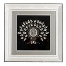 Perspex White Framed Hebrew Home Blessing