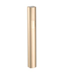 Aluminium Mezuzah 12cm- Dotted Design In Gold, With The Letter "shin"