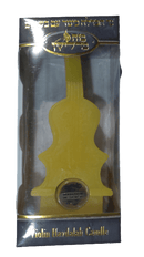 Mini Violin Havdalah Candle With Besomim Yellow