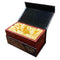 Leather-like Etrog Box With Handle - UK43370