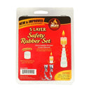 Safety Rubber Set for Oil Glasses - 5 Layer 9pk