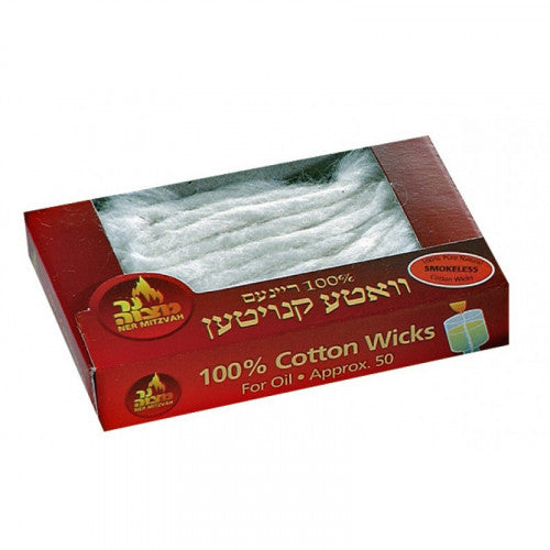 Wicks 100% Cotton - 50pk