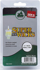 Super Wick 2.5"  -  Small Tab - 50pc