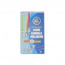 Mini Disposable Aluminum Holders for Chanukah Candles