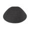 IKIPPAH BLACK & MAROON ETCH YARMULKE 3