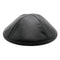 Leatherette Kippah 19 cm - Black