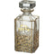 Crystal Wine Bottle With Gold Embossed Letters 22 Cm