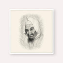 Rabbi Israel Abuhatzeira (Baba Sali) – Black & White