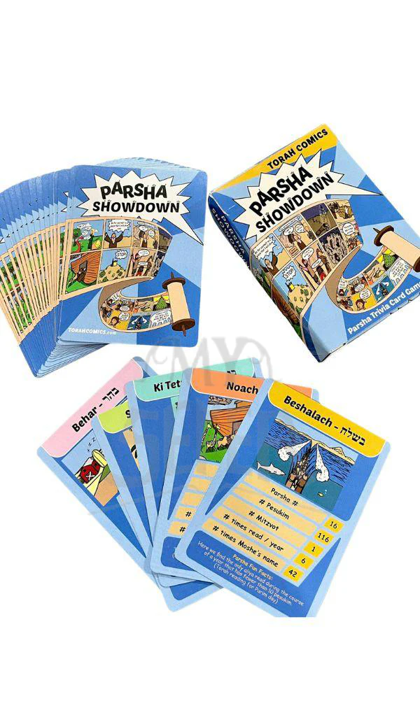 Torah Comics Parsha Showdown Card Game