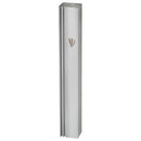 Aluminum Mezuzah 15 Cm with Metal "Shin" - UK23773