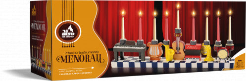 Resin Candle Menorah - Musical Instruments