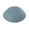IKIPPAH BLUE GRAY LINEN W/ STITCHING YARMULKE 3