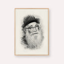 Rabbi Aryeh Levin – Black & White