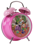 Modeh Ani Singing Alarm Clock Bell - Girl Pink