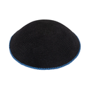 IKIPPAH KNIT WITH COLORED RIM YARMULKE 16CM