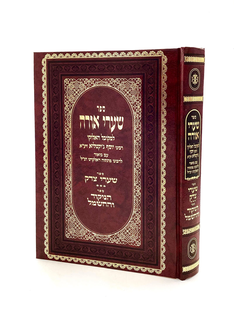 Shaarei Orah - Shaarei Tzedek - Sefer HaNikkud v'Hachashmal - Yerid