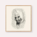 Rabbi Israel Abuhatzeira (Baba Sali) – Black & White