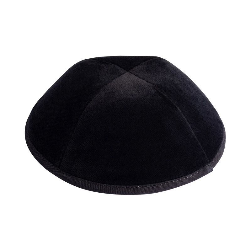 iKippah Black Velvet - 4 Part