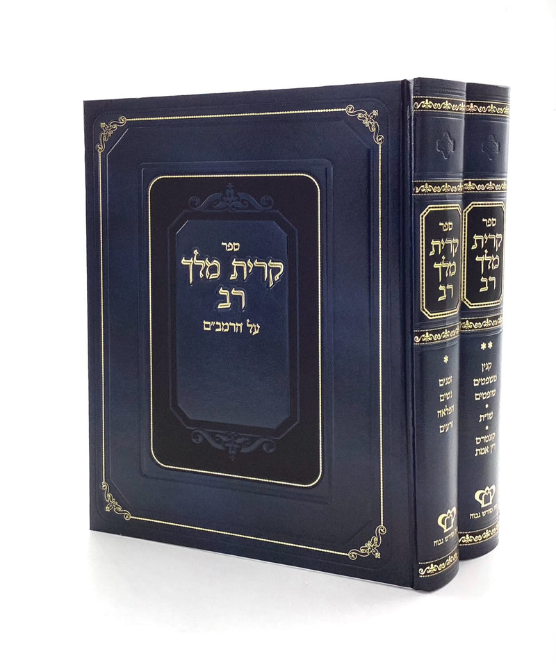 Kiryas Melech Rav Al HaRambam and Shut [2 Volumes]