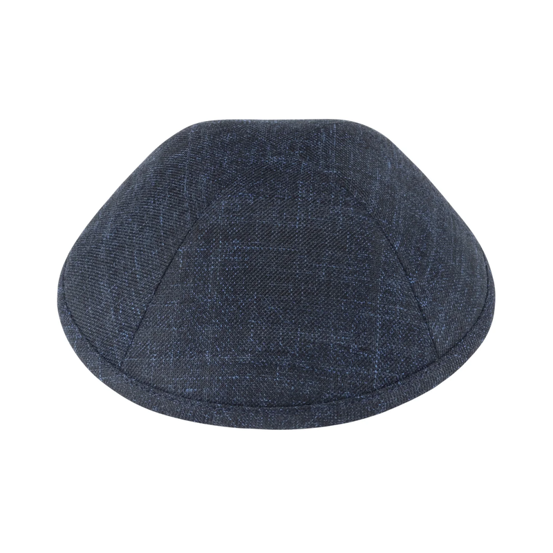iKippah Dark Gray Interlaced Suiting Size 5