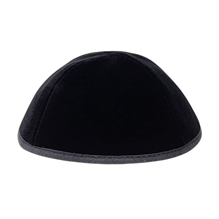 Keter Black Velvet Kippa - 4 Part