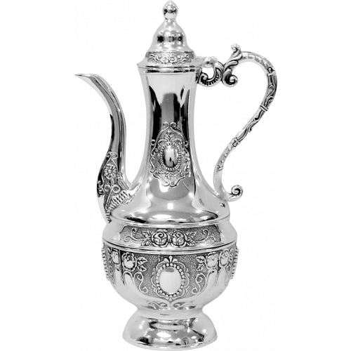 Oil Kriegel - Silver Plated Pitcher for Menorah Oil