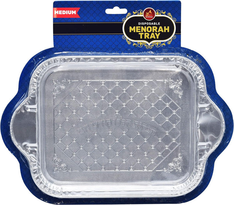 Disposable Menorah Tray - Medium