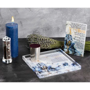 Lucite Havdalah Tray - Midnight Blue