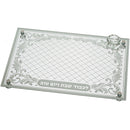 Glass challah Tray - 43 x 30 cm