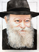Rebbe Portrait BY CHAVI