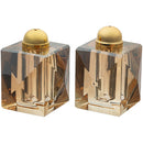 Crystal Salt & Pepper set 7 cm - UK42371