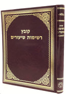 Koveitz Reshimos Shiurim - Bava Basra