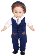 MY JEWISH DOLL-YOSSI - Speaks English & Shema Yisroel -  HEBREW ACCENT