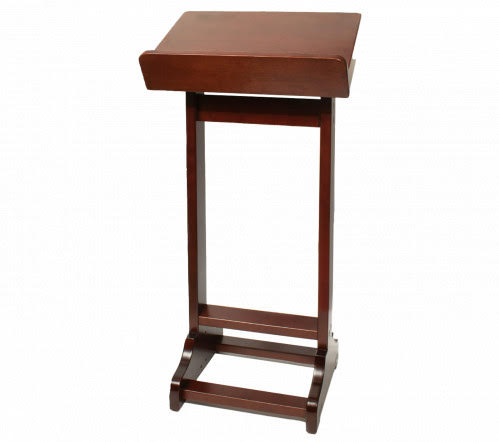 Mahogany Wood Floor Shtender