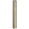 Aluminium Mezuzah 12cm- Dotted Design In Light Gold, With The Letter "shin"