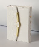 Siddur Et Ratzon with Tehillim  - Pearl Style Siddur – Small - Edot Hamizrach -  white