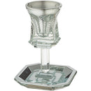 Crystal Kiddush Cup 16 cm contain 100ml / 3.4oz - UK40240