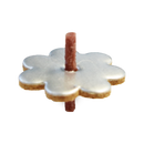 Floating Wicks - Flower -  Assembled - 50pk