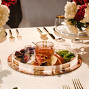 Blush Nectar Lucite Simanim Tray
