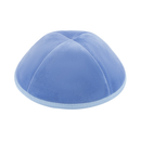 IKIPPAH STEEL BLUE VELVET YARMULKE 3