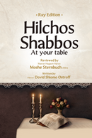 Hilchos Shabbos at Your Table