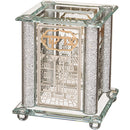 Crystal Tzedakah Box 13*9 cm with Plaque