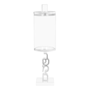 Lucite and Lasercut Besamim Box - SILVER