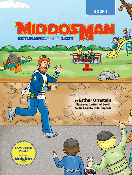 Middos Man Book & CD - Vol. 8 - Returning What's Lost